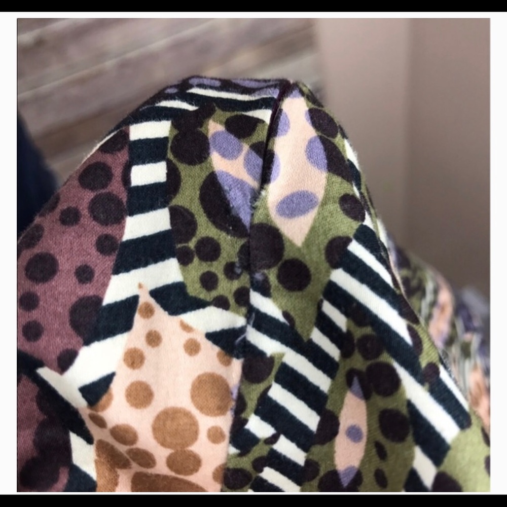 Anthro Fei Pesisir Peplum (Multi) Print & Color Size 2 - Picture 7 of 14